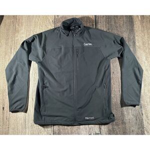 NWT Marmot Jacket Mens XXL Tempo Black Soft Shell Jacket Genie